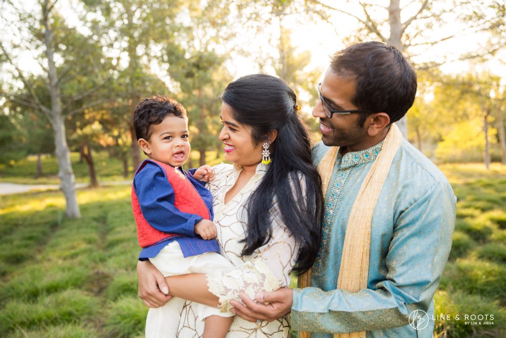 Orange County Family Photography | Kakkar Family | Line and Roots